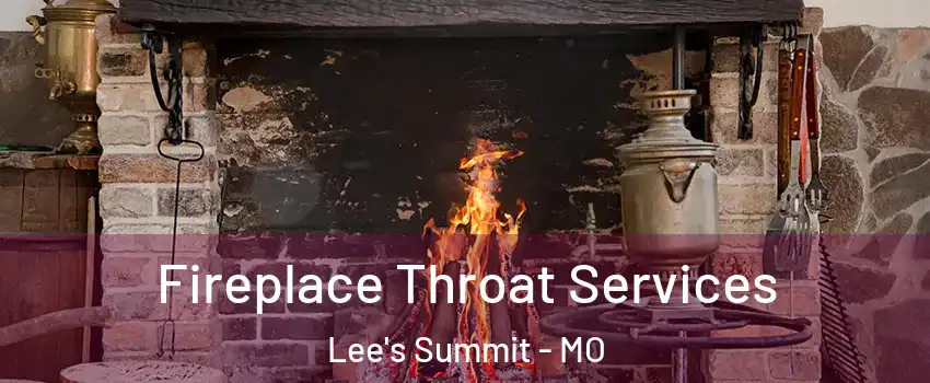  Fireplace Throat Services Lee's Summit - MO