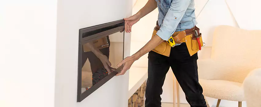 Metal Fireplace Installation in Lee's Summit, Missouri