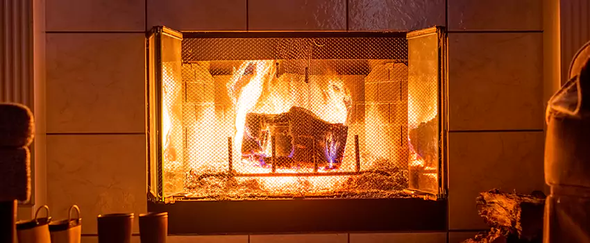 Mendota Hearth Landscape Fireplace Installation in Lee's Summit, Missouri