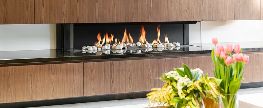Double-height Fireplace Design Refurbishment in Lee's Summit, Missouri