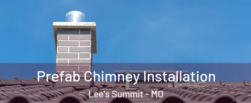  Prefab Chimney Installation Lee's Summit - MO